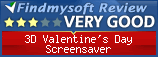 Findmysoft 3D Valentine's Day Screensaver Editor's Review Rating