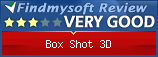 Findmysoft Box Shot 3D Editor's Review Rating