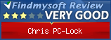 Findmysoft Chris PC-Lock Editor's Review Rating