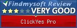 Findmysoft ClickYes Pro Editor's Review Rating