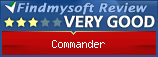 Findmysoft Commander Editor's Review Rating