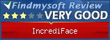 Findmysoft IncrediFace Editor's Review Rating