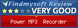Findmysoft Power Mp3 Recorder Editor's Review Rating