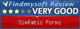 Findmysoft Simfatic Forms Editor's Review Rating