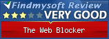Findmysoft The Web Blocker Editor's Review Rating