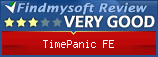 Findmysoft TimePanic FE Editor's Review Rating