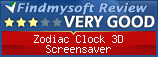 Findmysoft Zodiac Clock 3D Screensaver Editor's Review Rating