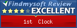 Findmysoft 1st Clock Editor's Review Rating