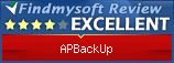 Findmysoft APBackUp Editor's Review Rating