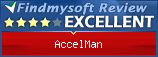 Findmysoft AccelMan Editor's Review Rating