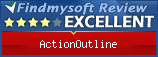 Findmysoft ActionOutline Editor's Review Rating