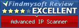 Findmysoft Advanced IP Scanner Editor's Review Rating