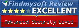 Findmysoft Advanced Security Level Editor's Review Rating