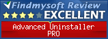 Findmysoft Advanced Uninstaller PRO Editor's Review Rating