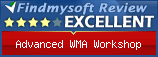 Findmysoft Advanced WMA Workshop Editor's Review Rating