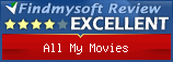Findmysoft All My Movies Editor's Review Rating