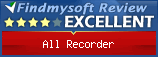 Findmysoft All Recorder Editor's Review Rating