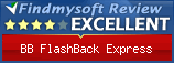 Findmysoft BB FlashBack Express Editor's Review Rating