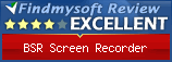 Findmysoft BSR Screen Recorder Editor's Review Rating