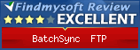 Findmysoft BatchSync FTP Editor's Review Rating