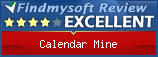 Findmysoft Calendar Mine Editor's Review Rating