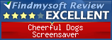 Findmysoft Cheerful Dogs Screensaver Editor's Review Rating