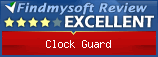 Findmysoft Clock Guard Editor's Review Rating