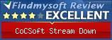 Findmysoft CoCSoft Stream Down Editor's Review Rating