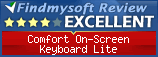 Findmysoft Comfort On-Screen Keyboard Lite Editor's Review Rating