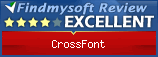 Findmysoft CrossFont Editor's Review Rating