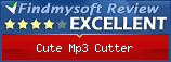 Findmysoft Cute Mp3 Cutter Editor's Review Rating