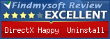 Findmysoft DirectX Happy Uninstall Editor's Review Rating