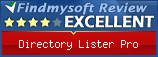 Findmysoft Directory Lister Pro Editor's Review Rating