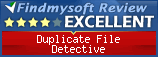 Findmysoft Duplicate File Detective Editor's Review Rating
