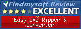 Findmysoft Easy DVD Ripper & Converter Editor's Review Rating