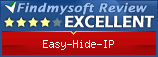 Findmysoft Easy-Hide-IP Editor's Review Rating
