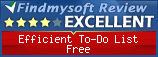 Findmysoft Efficient To-Do List Free Editor's Review Rating