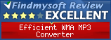 Findmysoft Efficient WMA MP3 Converter Editor's Review Rating