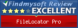 Findmysoft FileLocator Pro Editor's Review Rating
