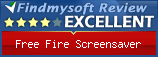 Findmysoft Free Fire Screensaver Editor's Review Rating