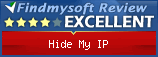 Findmysoft Hide My IP Editor's Review Rating