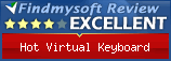 Findmysoft Hot Virtual Keyboard Editor's Review Rating