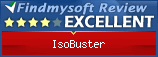 Findmysoft IsoBuster Editor's Review Rating