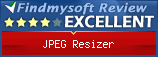 Findmysoft JPEG ReSizer Editor's Review Rating