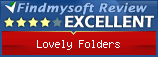 Findmysoft Lovely Folders Editor's Review Rating