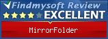 Findmysoft MirrorFolder Editor's Review Rating