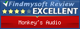 Findmysoft Monkey's Audio Editor's Review Rating