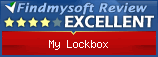 Findmysoft My Lockbox Editor's Review Rating