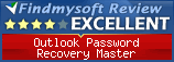 Findmysoft Outlook Password Recovery Master Editor's Review Rating