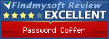 Findmysoft Password Coffer Editor's Review Rating